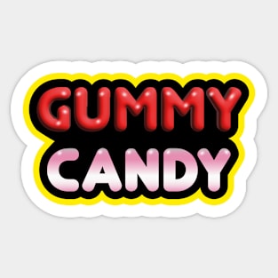 Gummy candy Sticker